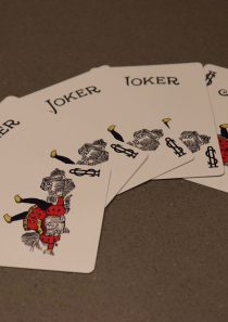 Pack of 5 CRASH JOKER CARDS